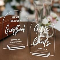 Small Wedding Signs Diy, Wedding Sign In Table Ideas, Wedding Decor Cricut, Wedding Signs For Ceremony, Signage For Weddings, Modern Wedding Signage, Acrylic Cards, Center Peices, Acrylic Wedding Signs