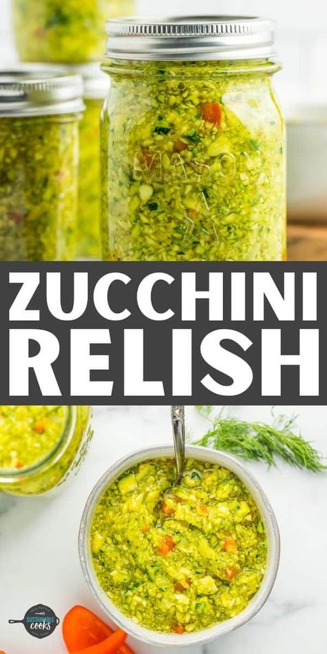 Summer Squash Relish Recipe, Dill Relish Canning Recipe, Squash Relish Recipe, Squash Relish, Zucchini Relish Recipes, Pickle Relish Recipe, Zucchini Relish, Relish Recipe, Relish Recipes