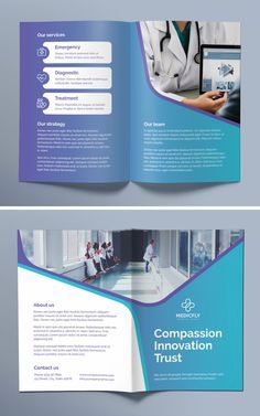 Clinic Brochure, Booklet Layout, Medical Brochure, Yearbook Layouts, Yearbook Pages, Brochure Design Layout, Corporate Brochure Design, Yearbook Design, Graphic Design Brochure