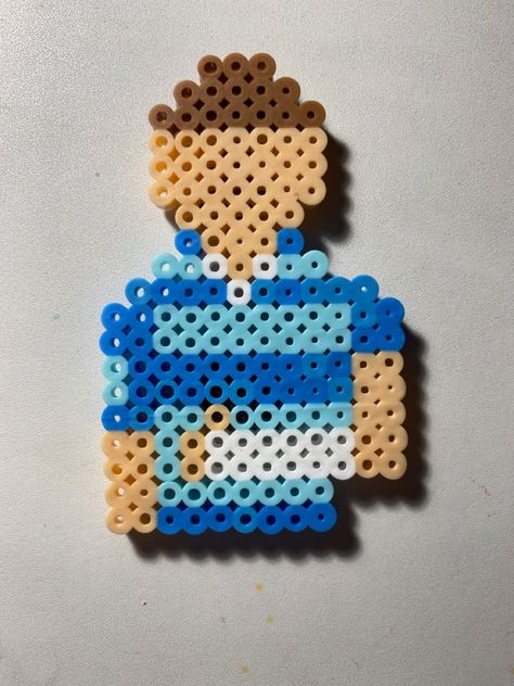 Broadway Perler Beads, Trombone Perler Beads, Perler Beads Movies, David Bowie Perler Beads, Fraggle Rock Perler Beads, Pearl Beads Pattern, Easy Perler Beads Ideas, Dear Evan Hansen, Beaded Cross Stitch