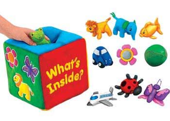 Lakeshore What’s Inside? Soft Feely Box - Tactile & Sensory Activities Tactile Sensory Activities, Auditory Processing Activities, Classroom Center Signs, Auditory Verbal Therapy, Childrens Toy Boxes, Memory Activities, Lakeshore Learning, Classroom Centers, Pediatric Therapy