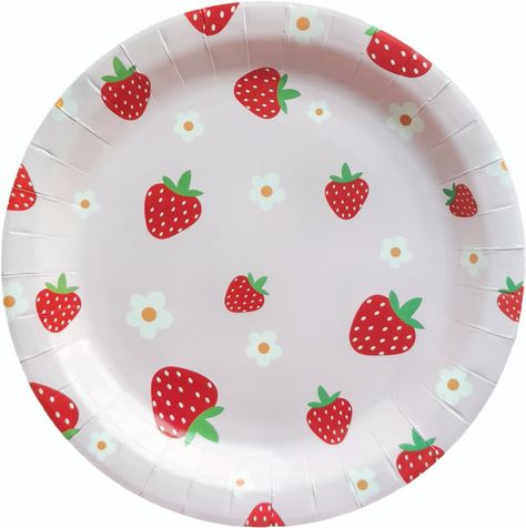 PRICES MAY VARY. Strawberry Party Supplies Dinnerware : You will receive 40pcs 9 inch strawberry birthday Paper plates ！ High-Quality:Our strawberry party plates are made of 350g quality paper, no smell. Provide you with a party full of strawberry theme atmosphere.d Perfect Strawberry Party Complement: These strawberry plates are a perfect complement to your strawberry themed birthday party decorations. They can be perfectly matched with your strawberry birthday party decorations, such as strawb Strawberry Paper Plates, Strawberry Themed Birthday Party Decorations, Strawberry Plates, Squirrel Party, Strawberry Themed Birthday Party, Strawberry Themed Party, Strawberry Paper, Strawberry Birthday Party, Berry 1st Birthday