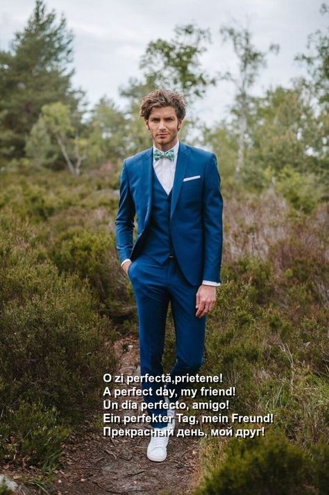 Free Online Image Editor Suit And Bow Tie, Blue Groomsmen, Suits And Sneakers, Men's Business Outfits, Outfit 2020, Blue Suit Men, Wedding Outfit Men, Wedding Suits Groom, Wedding Groomsmen