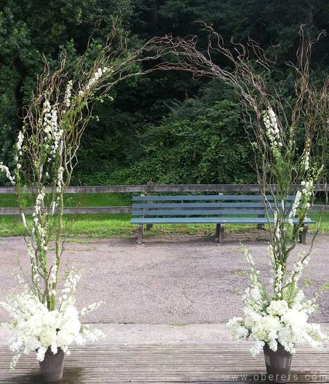 Branch Arch Wedding, Wedding Arbors, Wedding Ceremony Ideas, Wedding Arbour, Wedding Arch Flowers, Arch Flowers, Arch Decoration Wedding, Wedding Ceremony Backdrop, Wedding Ceremony Flowers