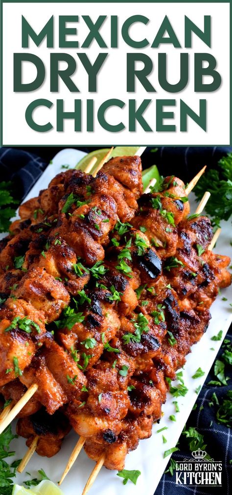 Mexican Chicken Kabobs On The Grill, Mexican Chicken Kabobs, Mexican Chicken Kebab, Grilled Mexican Recipes, Chicken Thigh Recipe Mexican, Mexican Bbq Chicken, Mexican Chicken Skewers, Mexican Kabobs, Mexican Skewers