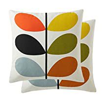 Check this out! Orla Kiely Cushions, Luxury Cushions, Orla Kiely, Printed Cushions, Large Sofa, Designers Guild, Signature Print, Cushion Pads, Scatter Cushions