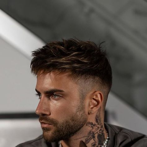 Lex Aesthetic, Reference Portraits, Hair Types Men, Men Fade Haircut Short, Short Fade Haircut, High Fade Haircut, Mens Hairstyles Fade, Mens Haircuts Short Hair, Mens Hairstyles With Beard