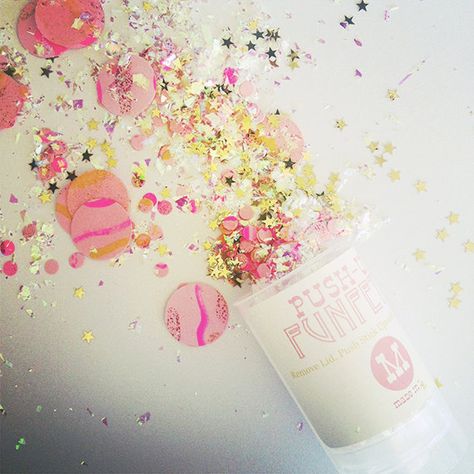 Pretty in Pink PushUp Funfetti Confetti Sprinkles, Glitter Balloons, Reception Design, Confetti Party, Balloon Art, New Things, Party Inspiration, Celebration Party, Birthday Bash