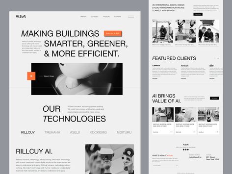 Anti Design Website, Contemporary Website Design, Minimalistic Web Design, Minimalism Web Design, Vintage Web Design, Web Design Layout, Website Trends, Minimalist Web Design, Design Sites