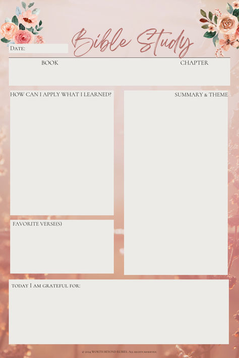 Planner page. Bible Study Planner Template, Goodnotes Template Free Bible Study, Bible Study Lesson Plans, Goodnotes Bible, Goodnotes Template Free, Study Planner Template, Bible Study Planner, Goodnotes Template, Bible Study Books