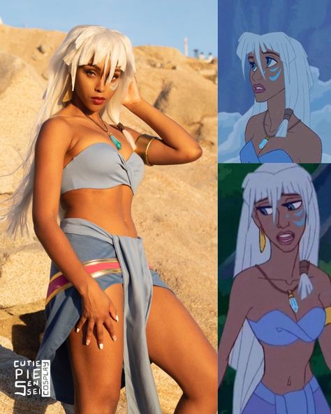 CutiePieSensei on Twitter: "Petition to make Kida an official Disney princess and give Atlantis a live action movie lol. Cosplay made by me ♥️ " / Twitter Marvel 616, Kida Atlantis, Princess Kida, Lol Cosplay, Women Warrior, Official Disney Princesses, Sci Fi Girl, Black Cosplay, Avatar Anime