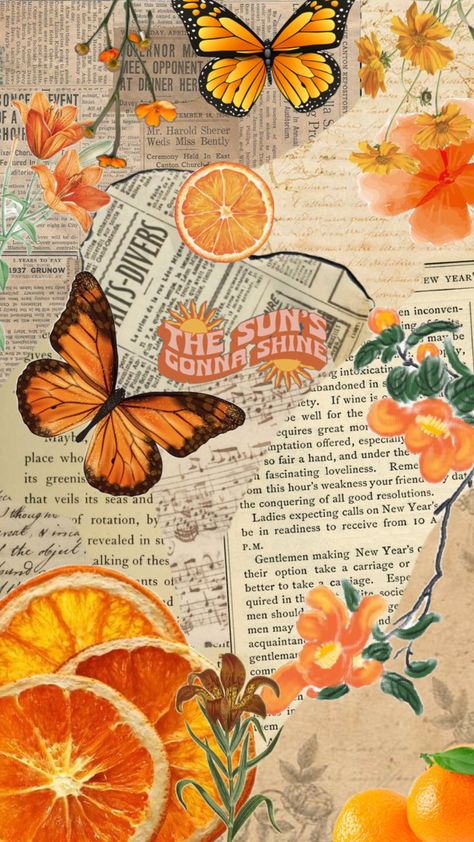 History Posters, Signs From The Universe, Orange Paper, Orange Aesthetic, Aesthetic Backgrounds, Phone Backgrounds, Artsy Fartsy, Cool Wallpaper, Wall Collage