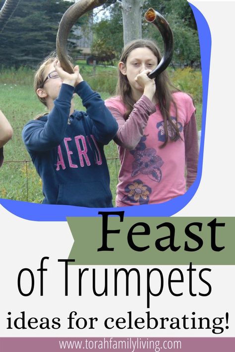 Day Of Trumpets, Feast Of Trumpets Crafts For Kids, Yom Teruah Kids, Feast Of Trumpets For Kids, Feast Of Trumpets Food, Feast Of Trumpets Decorations, Biblical Holidays, Childrens Ministry Lessons, Feast Of Trumpets