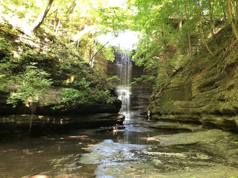 Getaway for a Day: Matthiessen State Park | ChambanaMoms.com Illinois State Parks, Starved Rock State Park, Illinois River, Camping Sites, Glamping Site, Wisconsin Dells, Outdoor Lover, Summer Bucket Lists, Bike Trails