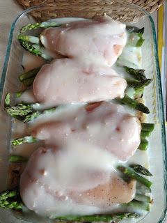 Baked Chicken And Asparagus, Chicken And Asparagus Casserole, Casserole Meal, Chicken And Asparagus, Asparagus Casserole, Casserole Easy, Chicken Asparagus, Chicken Bake, Chicken Chick