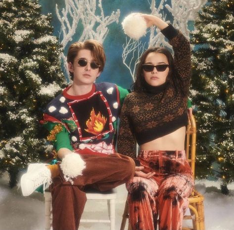 Dash And Lily, Dash Lily, Austin Abrams, Max And Ruby, Elisabeth Moss, Christmas Shoot, I Love Winter, Christmas Shows, Creative Activities For Kids