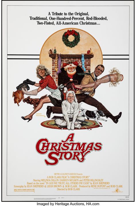 World's Largest Collectibles Auctioneer Melinda Dillon, Peter Billingsley, Darren Mcgavin, Christmas Story Movie, Greatest Movies, Norman Rockwell Art, The Christmas Story, Best Christmas Movies, Leg Lamp