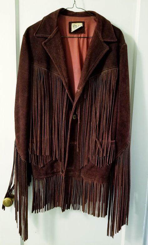 Leather fringed jacket 70s Fringe Jacket, Fringe Jacket Outfit, 70s Fringe, Fringed Jacket, Leather Clothes, Style Bundle, Fringe Leather Jacket, 70s Disco, Duster Jacket