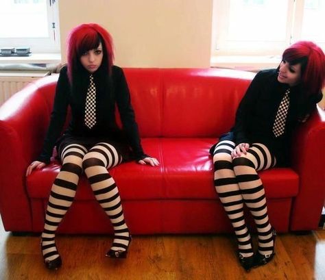 Cute Couch, Scene Girl Fashion, 2000s Scene, Scene Goth, Scene Girl, Alt Clothes, My Scene, Scene Queens, Diesel Punk