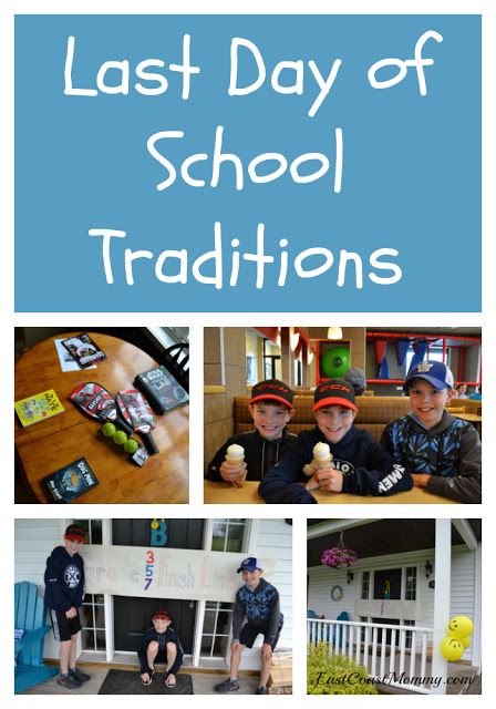 Fun last day of school traditions. I love the "last day of school finish line"! #LastDayOfSchool #School #FamilyTraditions #traditions Last Day Of School Traditions, Last Day Of School Fun, School Traditions, Memory Care Activities, Class Treats, The Last Day Of School, Memory Care, End Of School Year, End Of School