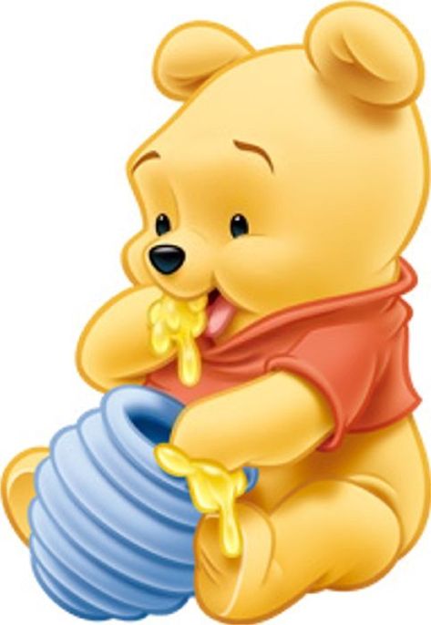 Winnie Phoo, Pooh Bebe, Baby Disney Characters, Piglet Eeyore, Tigger Winnie The Pooh, Winnie The Pooh Cake, Winnie The Pooh Pictures, Cute Winnie The Pooh, Baby Illustration