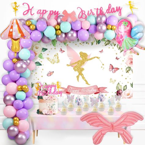 Fairy garden birthday party