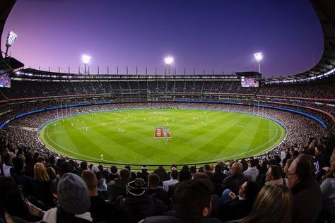 Melbourne Cricket Ground on Instagram: "THIS is what our biggest crowd since 2019 looks like! 91,525 in the house for a classic Qualifying Final with just a kick in - you love to see it! 💯" Melbourne Cricket Ground, Cricket Ground, Big Crowd, See It, The House, Melbourne, Places To Visit, On Instagram, Quick Saves