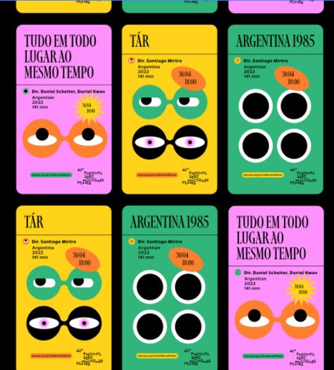 Festival Program Design, Brazil Film, Brand Animation, Festival Program, Fest Poster, Ban Mai, Poster Series, Coffee Branding, Ux Web Design