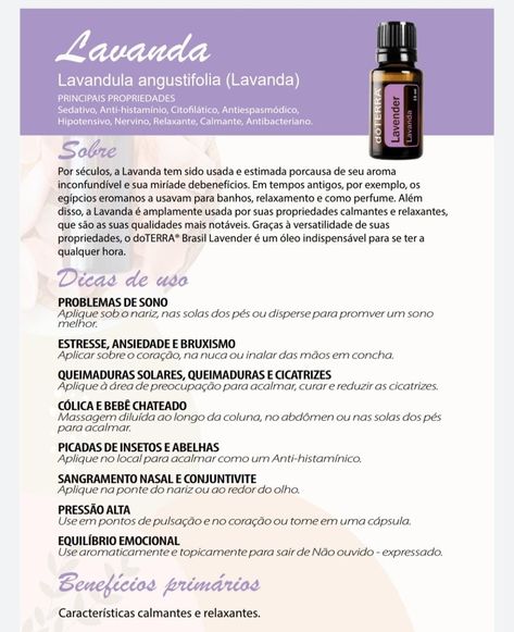 Lavanda Doterra, Essential Oil Education, Doterra, Essential Oil