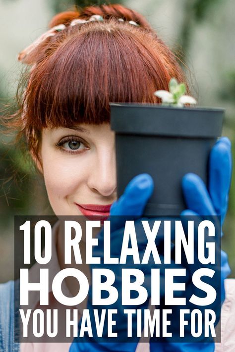 10 Hobbies for Women You Actually Have Time For | Whether you're looking for new hobby ideas for women in their 20s, in their 30s, or for women over 40, we're sharing 10 simple and fun ideas you can get into at home. From indoor DIY art projects, like knitting, drawing, painting, and making crafts, to finding ways to make money online, to budget-friendly outdoor hobbies to improve your health and social life, this list of cheap ideas offers a creative way to reduce stress! Simple Hobbies Ideas, Hobbies For Women In Their 30s At Home, New Hobby Ideas For Women, Hobbies For Women In Their 30s, Easy Hobbies To Start For Women, Hobbies For Women In Their 20s, Hobbies For Women Over 40, Fun Hobbies For Women, New Hobby Ideas