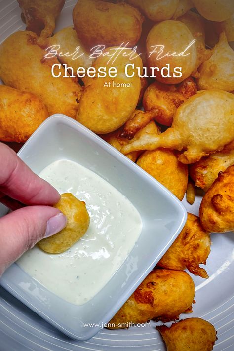 If you can't go to a restaurant to enjoy some delicious fried cheese curds, or if maybe you just can't any good ones, don't worry! I've got you covered. Did you know that you can use my beer batter recipe from my Beer Batter Fish Fry Recipe to make your own fried cheese curds at home? It's true! And they are AMAZING! Beer Battered Cheese Curds, Fried Cheese Curds Recipe, Beer Batter Fish, Cheese Curds Recipe, Beer Batter Recipe, Beer Battered Fries, Wisconsin Cheese Curds, Gastronomic Food, Cheese Curd