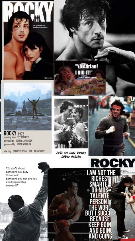 Rocky 1976, Rocky Balboa Poster, Talia Shire, Carl Weathers, Manchester United Wallpaper, Rocky Balboa, Love Me Like, Sylvester Stallone, Balboa