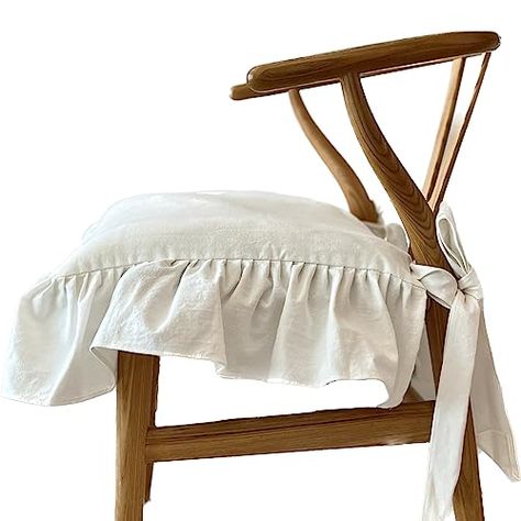 Chair Cushion Covers, Linen Chair, White Chair, Seat Cushion Covers, Cushion Inserts, Chair Cushion, Pad Cover, Chair Fabric, Slipcovers For Chairs