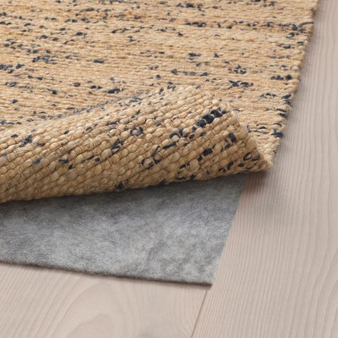 MELHOLT Rug, flatwoven, handmade natural, dark blue - IKEA Dark Carpet, Wet Spot, Professional Carpet Cleaning, Blue Carpet, Beige Carpet, Flat Woven Rug, Grey Carpet, Stair Runner Carpet, Carpet Colors