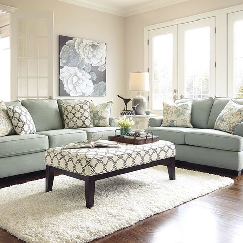 Wayfair.ca - Online Home Store for Furniture, Decor, Outdoors & More Small Den, Patterned Ottoman, Traditional Design Living Room, Living Room Setup, Home Decor Ideas Living Room, Classic Sofa, Ideas Living Room, Home Design Ideas, Farmhouse Furniture