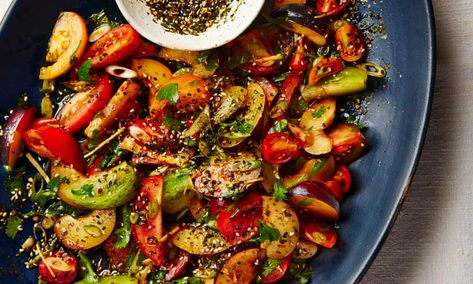 Yotam Ottolenghi’s tomato recipes | Main course | The Guardian Tomato Party, Cherry Tomato Salad, Ottolenghi Recipes, Yotam Ottolenghi, Cherry Tomato, Tomato Salad, Dinner Recipes For Kids, Tomato Recipes, Easy Healthy Dinners