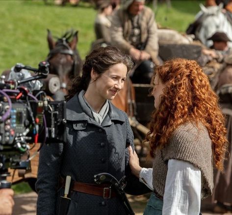 Claire Fraser Hair, Outlander Hairstyles, Outlander Brianna, Outlander Show, Sophie Skelton, Outlander Season 4, Starz Tv Series, The Fiery Cross, Outlander Book Series