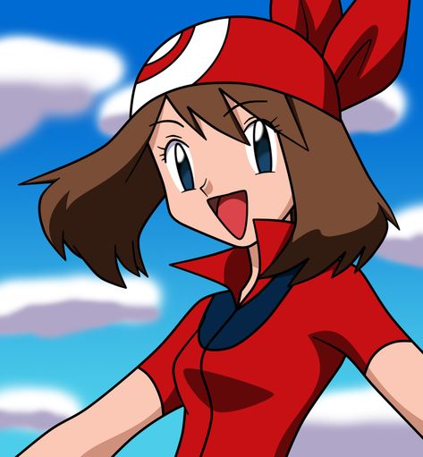 Pokemon May, May Pokemon, Pokemon Design, Sapphire Pokemon, Pokemon Advanced, Hoenn Region, Pokémon Oras, Pokemon Adventures Manga, Pokemon Waifu