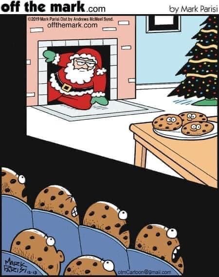 Cartoon Christmas Cards, Xmas Jokes, Mark Parisi, Holiday Jokes, Off The Mark, Christmas Comics, Creepy Christmas, Christmas Memes, Christmas Jokes