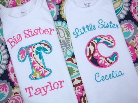 Big Sister Little Sister Shirt  Big Brother by sweettulipsboutique, for Big Sis Sophia and Lil sis Olivia Big Sister Little Brother Shirts, Big Sister Little Sister, Big Brother Shirt, Sibling Shirts, Sister Shirt, Sister Outfits, Brother Shirts, Big Sister Shirt, Big Sis