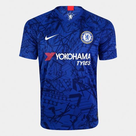 Camisa Chelsea, Chelsea Football Club Wallpapers, Chelsea Shirt, Sport Shirt Design, Adidas Skateboarding, Chelsea Football Club, Soccer Kits, Chelsea Football, Club Shirts