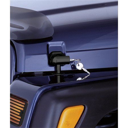 Hood Latch Assembly - Locking Hood Catch - Locking Hood Catch - Pair - Black. Features: Black.  Locking.  Easy to Install.  Pair.  Limited 5 Year Warranty.  Rugged Ridge Off Road Products is an exciting new brand developed to provide quality & functional Jeep accessories for the growing Jeep aftermarket. Created by a dedicated team of automovite aftermarket manufacturing professionals with over 35 years of combined industry experience, the Rugged Ridge product line will emphasize high qualit 2006 Jeep Wrangler Unlimited, 1998 Jeep Wrangler, 1999 Jeep Wrangler, 1997 Jeep Wrangler, 2004 Jeep Wrangler, Jeep Mods, Rugged Ridge, Jeep Wrangler Unlimited Rubicon, Wrangler Sport