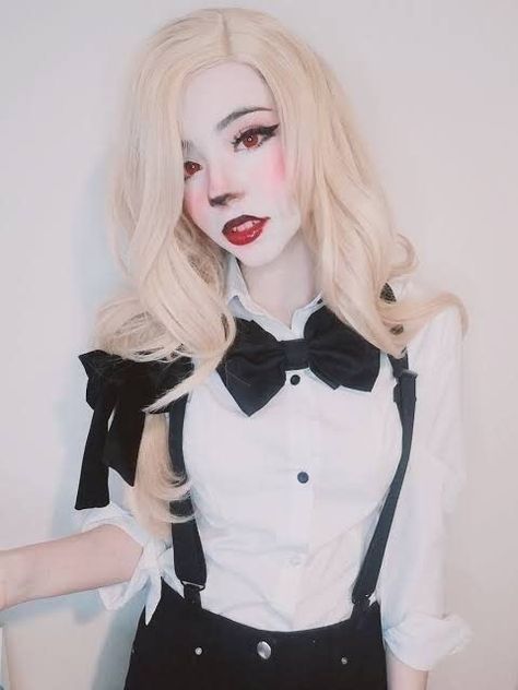 Hazbin Hotel Cosplay, Charlie Hazbin Hotel, Cute Dragon Drawing, Aesthetic Grunge Outfit, Goth Dress, Cosplay Characters, Cute Dragons, Amazing Cosplay, Cosplay Makeup