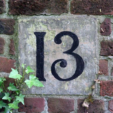 Tattoo Oreille, 13 Aesthetic, Lucky Number 13, Birthday 13, Friday The 13th Tattoo, 13 Tattoos, Numerology Numbers, Lucky 13, Number 13