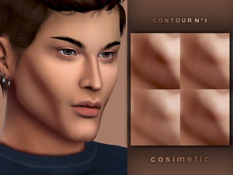 cosimetic's Contour N1 Sims 4 Cc Face Contour, Sims 4 Cc Skin Details Dimples, Sims 4 Body Contour, Sims 4 Face Contour, Sims 4 Cc Skin Details Contour, Sims 4 Male Face Details, The Sims4 Cc Skin Details, Sims 4 Skin Details Men, Sims Cc Skin Details Men