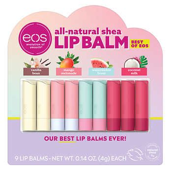 stockstuffdec  | Costco Eos Lip Balm Collection, Eos Chapstick, Strawberry Sorbet, Lip Balm Collection, Eos Lip Balm, Best Lip Balm, Organic Lip Balm, Smooth Lips, West Africa