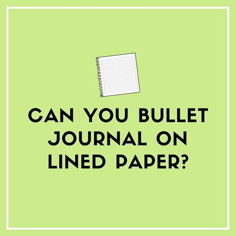 How to Bullet Journal — Sweet Planit | For Planning, Bullet Journaling, and Doodling Enthusiasts — Sweet PlanIt Ruled Journal Ideas, Bullet Journal On Lined Paper, Journal Ideas Lined Paper, Lined Journal Ideas Notebooks, Lined Bullet Journal, Lined Journal Ideas, Bullet Journal Lined Paper, Bullet Journal Lines, Bullet Journal Examples