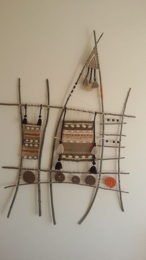 Fiber Art Ideas, Twig Weaving, Stick Weaving, Natural Weaving, Nature Weaving, Weave Art, Circle Weaving, فن النسيج, Weaving For Kids