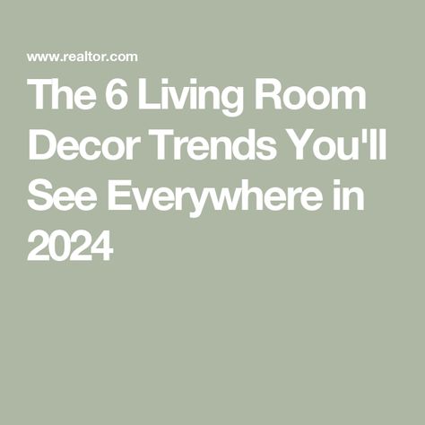 The 6 Living Room Decor Trends You'll See Everywhere in 2024 What Size Lamps For Living Room, Best Lighting For Living Room, Home Decor Trends 2024 2025, Living Room Design 2024, Living Room Decor 2024 Trend, 2024 Paint Color Trends Living Room, Lighting Trends Of 2024, Trending Living Rooms For 2024, Living Rooms 2024