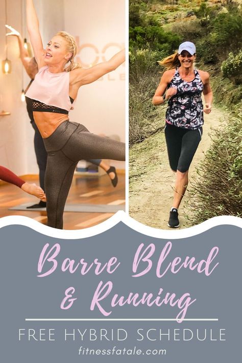 Check out this free hybrid schedule for Barre Blend and Running. Click to read how I incorporated a barre routine in with my normal running training scheduled. #barre #barreclass 12 Week Half Marathon Training, Barre Routine, Hybrid Workouts, Barre Blend, Run A Half Marathon, Running Schedule, Marathon Plan, Beachbody Challenge, Barre Fitness